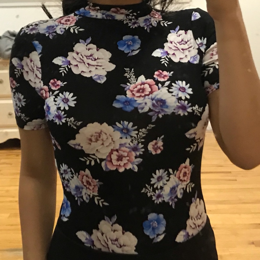 floral bodysuit